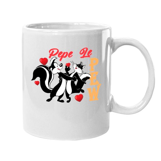 Discover FUNNY PEPE LE PEW Mugs Mugs