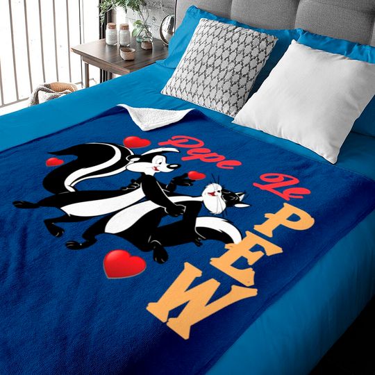Discover FUNNY PEPE LE PEW Baby Blankets Baby Blankets
