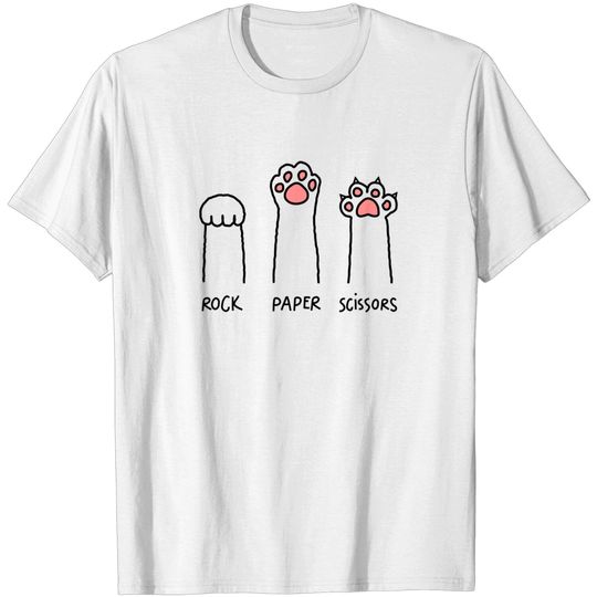 Discover Rock Paper Scissors - Cat - T-Shirt