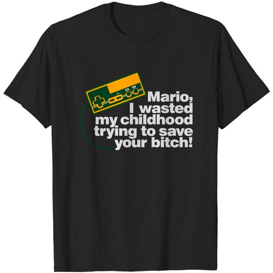 Discover I Tried To Save Mario's Princess T-shirt