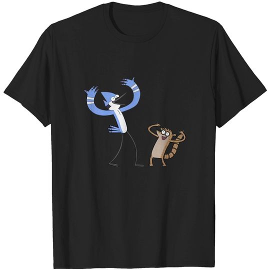 Discover Mordecai and Rigby Regular Show Cartoon Network T-Shirt
