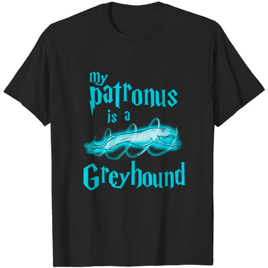 Discover My Patronus Is A Greyhound T-Shirt
