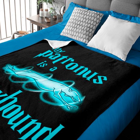 Discover My Patronus Is A Greyhound Baby Blankets
