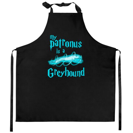 Discover My Patronus Is A Greyhound Kitchen Aprons