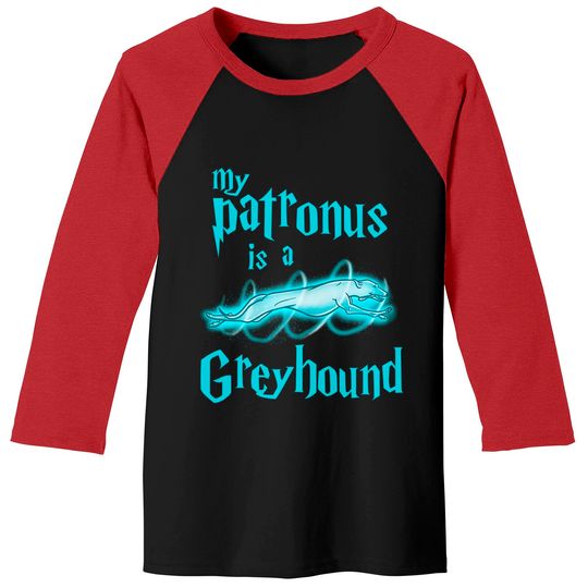 Discover My Patronus Is A Greyhound Baseball Tees