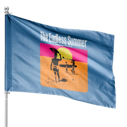 Discover The Endless Summer 1966 Classic Surf Movie 60s Vintage Surf House Flags