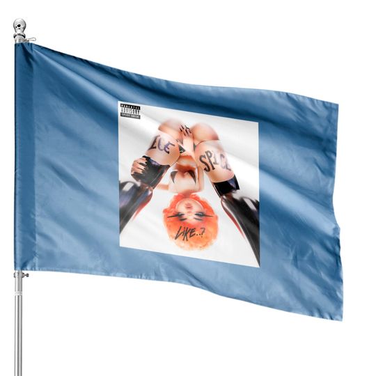 Discover Ice Spice Like..? EP Cover Unisex House Flags