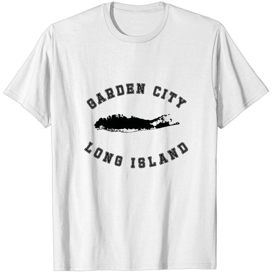 Discover Garden City Long Island (Light Colors) - Garden City Long Island - T-Shirt