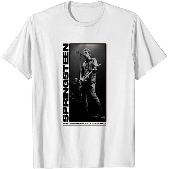Discover Vintage Bruce Springsteen T-Shirt, Bruce Springsteen Shirt