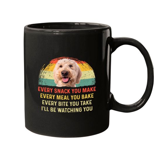 Discover Every Snack You Make Goldendoodle Dog Mom Dog Mugs