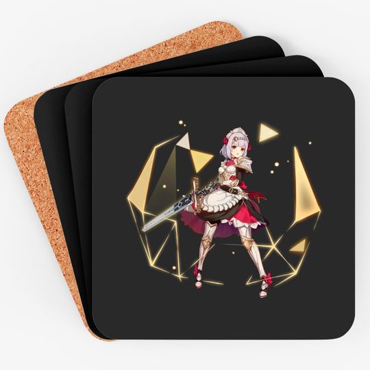 Discover Noelle Genshin Impact Coasters