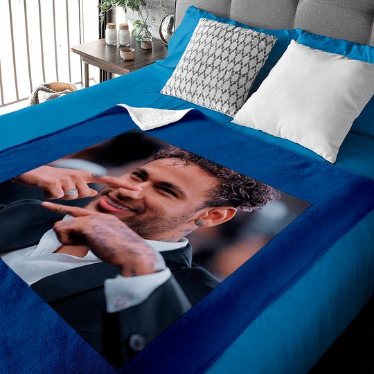 Discover Wallpaper Neymar Jr Art Baby Blankets