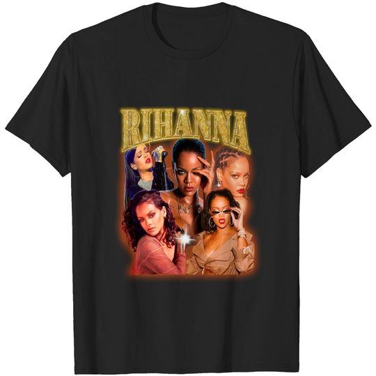 Discover Rihanna 90s Vintage T-Shirt