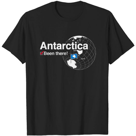 Discover I'Ve Been There Flag Of Antarctica T-shirt