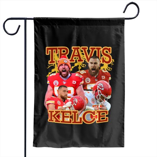 Discover Travis Kelce Vintage Garden Flags