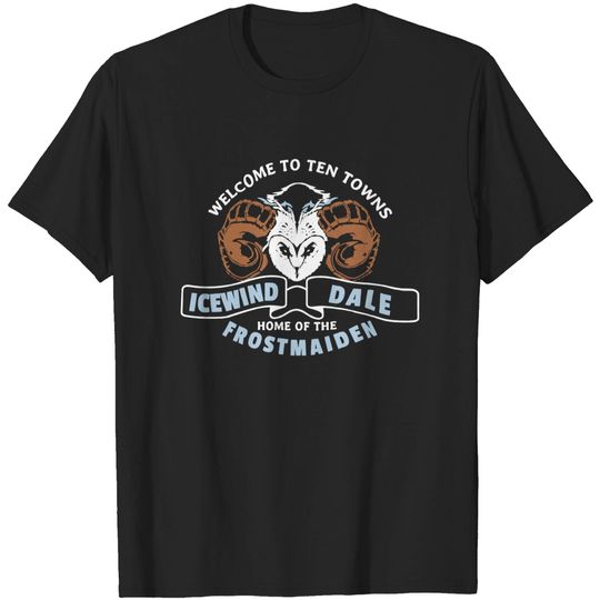Discover FrostMaiden Icewind Dale T-shirt dungeons and Dragons