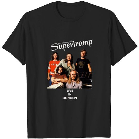 Discover live in concert supertramp flower high quality art T-Shirts