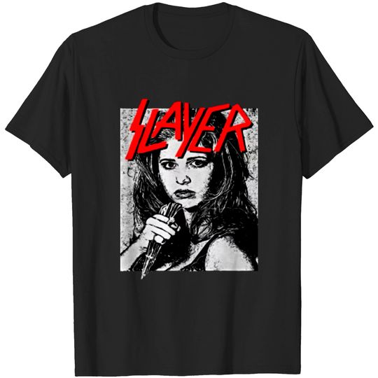 Discover BUFFY VAMPIRE METAL Mashup Shirt