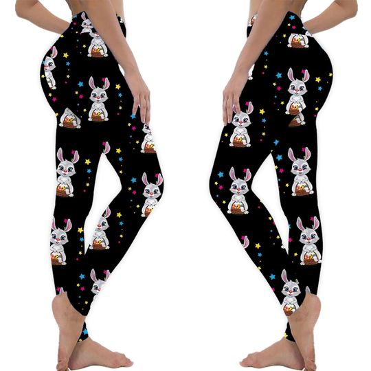 Discover Happy Easter Day Leggings