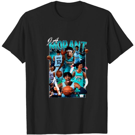 Discover Youth Unisex Ja Morant Memphis Grizzlies Basketball  Heavy T-Shirt