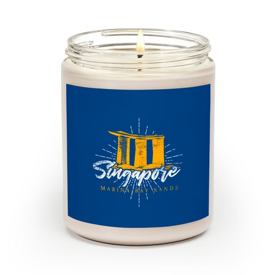 Discover Singapore Marina Bay Sands Scented Candles