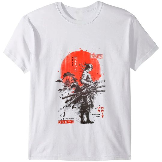 Discover Roronoa Zoro T-Shirt, anime tshirt, one piece tshirt