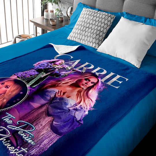 Discover Carrie Underwood Denim and Rhinestones Tour 2023 Baby Blankets, Carrie Underwood Baby Blankets