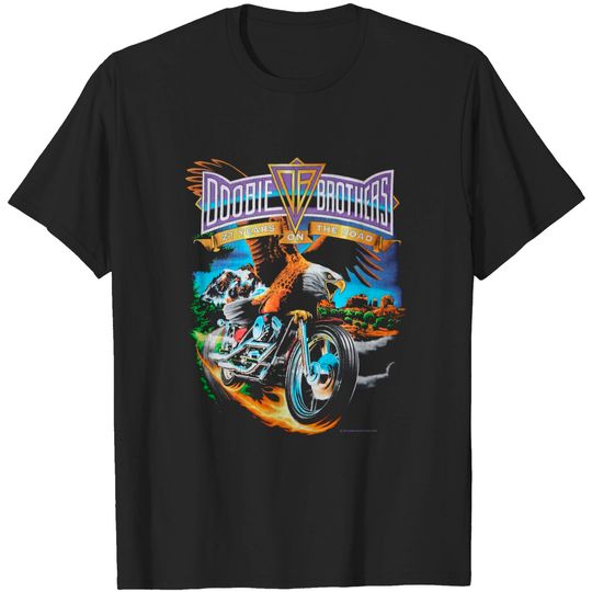 Discover Vintage 1997 Doobie Brothers 27 Years On The Road Shirt