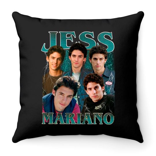 Discover Jess Mariano Gilmore Girls Vintage Unisex Throw Pillows, Vintage Jess Mariano Throw Pillows