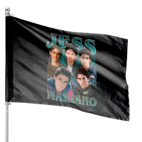 Discover Jess Mariano Gilmore Girls Vintage Unisex House Flags, Vintage Jess Mariano House Flags
