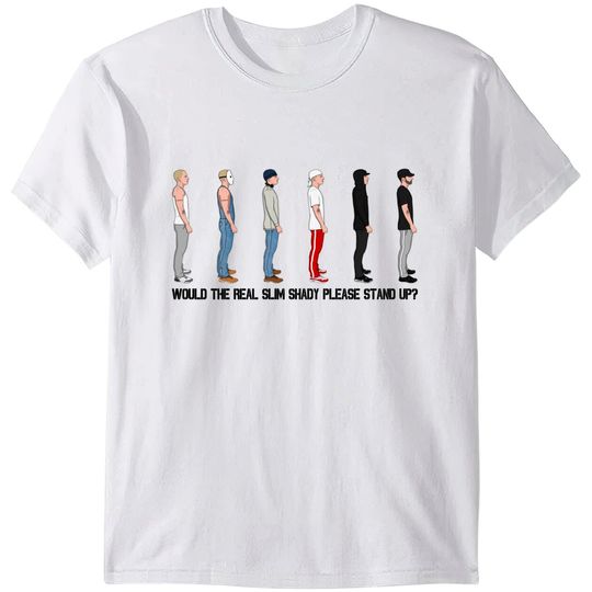 Discover Eminem Slim Shady Detorit Rapper Hip Hop T-Shirts