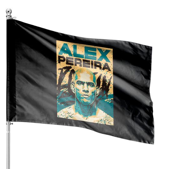 Discover Alex Pereira House Flags