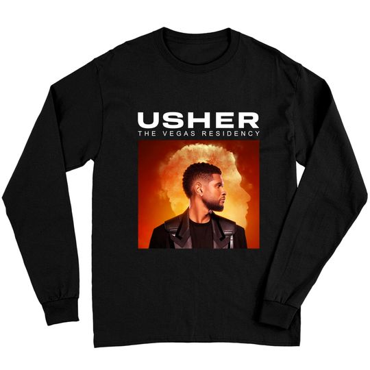 Discover 2023 Usher My Way The Vegas Residency Tour Long Sleeves, Usher RNB Music Concert 2023 Long Sleeves