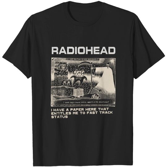 Discover Radiohead shirt, Fan gift, Vintage Radio head tee, music lovers