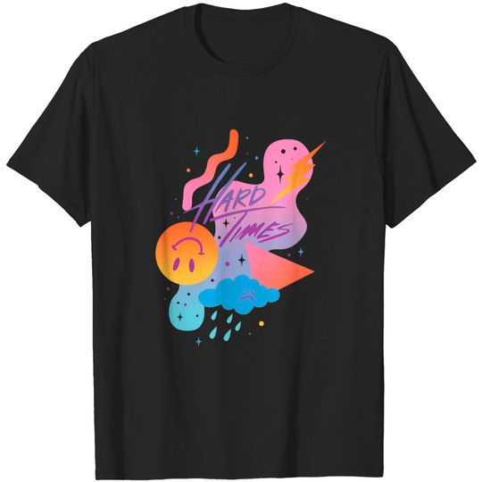 Discover Paramore Hard Times 80's design T-Shirt