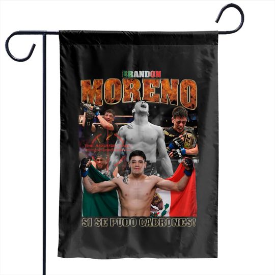 Discover Brandon Moreno Garden Flags