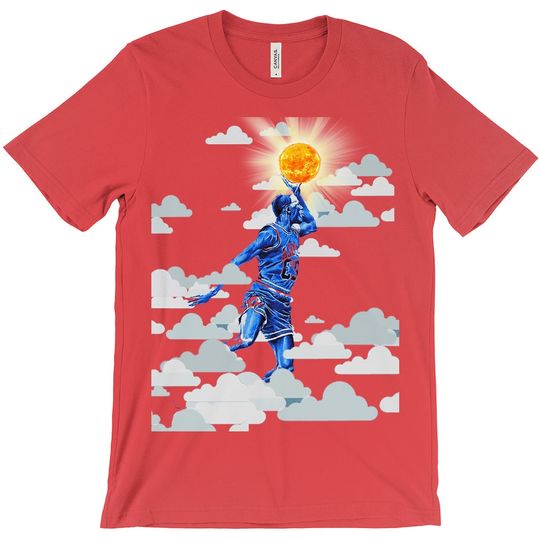 Discover Michael Jordan Sky Dunk Sun Unisex T-Shirt