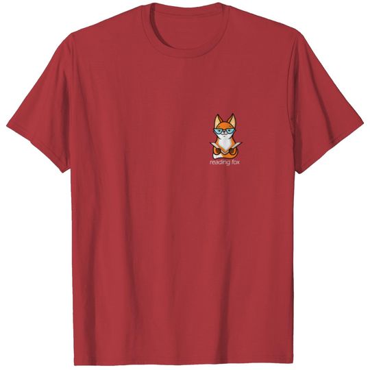 Discover Reading Fox - Books Fox Reading Rat Literature Lib T-shirt