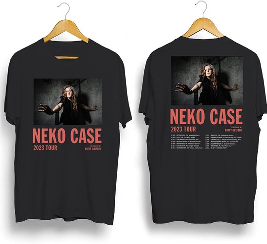 Discover Neko Case Tour 2023 T-Shirt, Neko Case 2023 2 Side T-Shirt