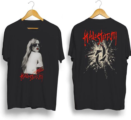 Discover Halestorm Vintage T-Shirt, Halestorm Fans Gift T-Shirt, 2023 Music Festival Tour Concert