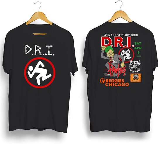 Discover 40 aniversary Tour DiR-TY Rotten Imbeciles T-Shirt, 2023