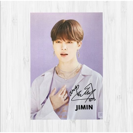Discover BTS JIMIN JM06 Posters for Room Decor