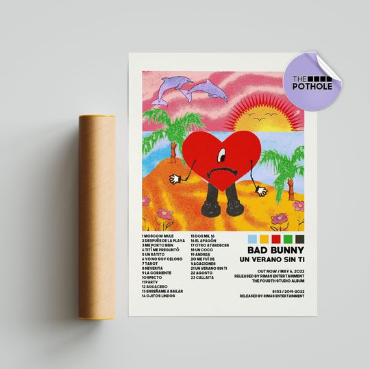 Discover Bad Bunny Posters, Un Verano Sin Ti Poster