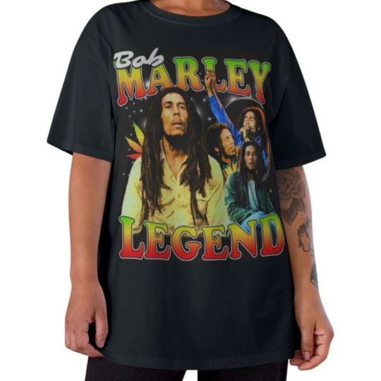 Discover Bob Marley Vintage Tshirt
