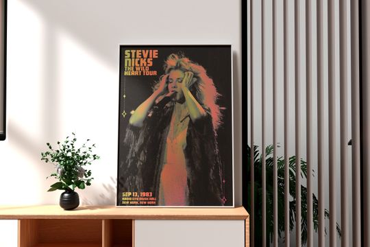 Discover Stevie Nicks Vintage Tour Poster