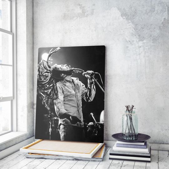 Discover Bob Marley Live Poster Art Print | Music Wall Art, Home Decor