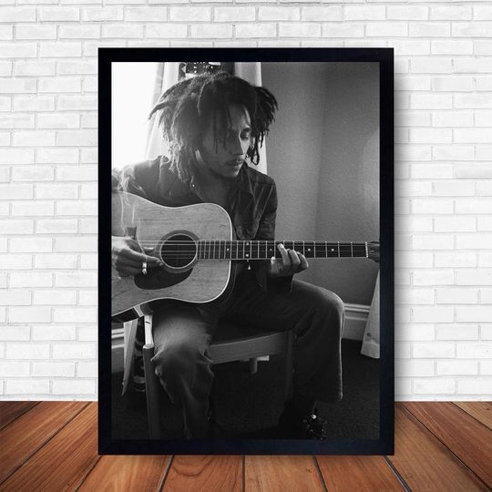 Discover Bob Marley Music Poster Wall Art Home Decor