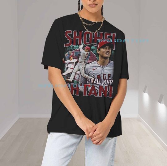 Discover Shohei Ohtani Vintage Shirt - Baseball Fan Gear