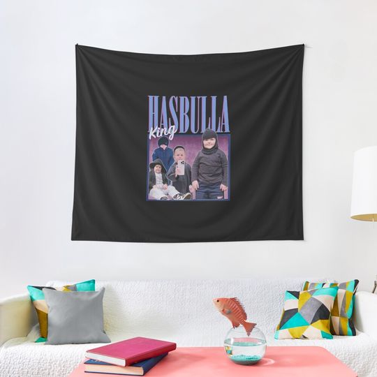 Discover King Hasbulla Homage Tapestry