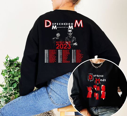 Discover Music Tour 2023 Depeche Mode Memento Mori Sweatshirt